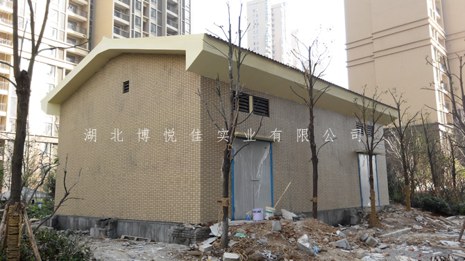 武漢金地雄楚一號配電房施工_輕質材料_輕質墻體材料_隔音防火墻板-湖北博悅佳實業有限公司